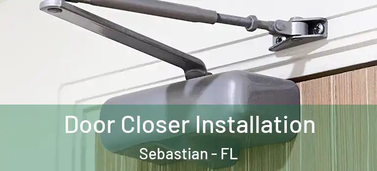 Door Closer Installation Sebastian - FL