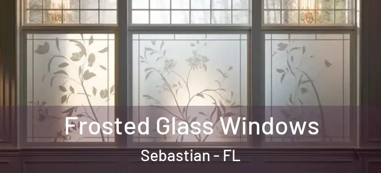 Frosted Glass Windows Sebastian - FL