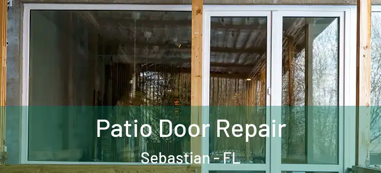 Patio Door Repair Sebastian - FL