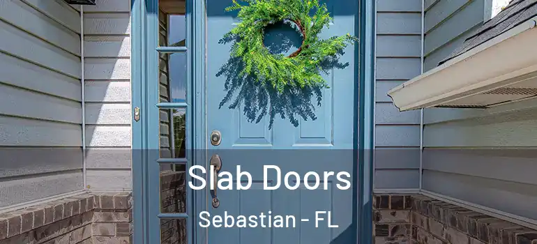 Slab Doors Sebastian - FL