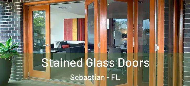 Stained Glass Doors Sebastian - FL