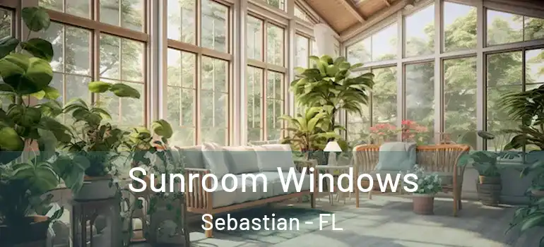 Sunroom Windows Sebastian - FL