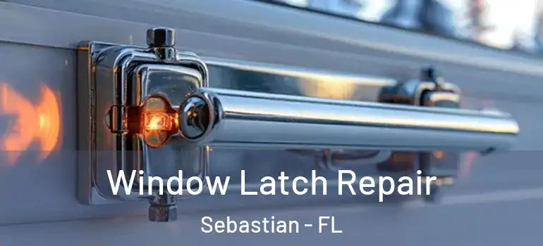 Window Latch Repair Sebastian - FL