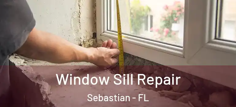 Window Sill Repair Sebastian - FL